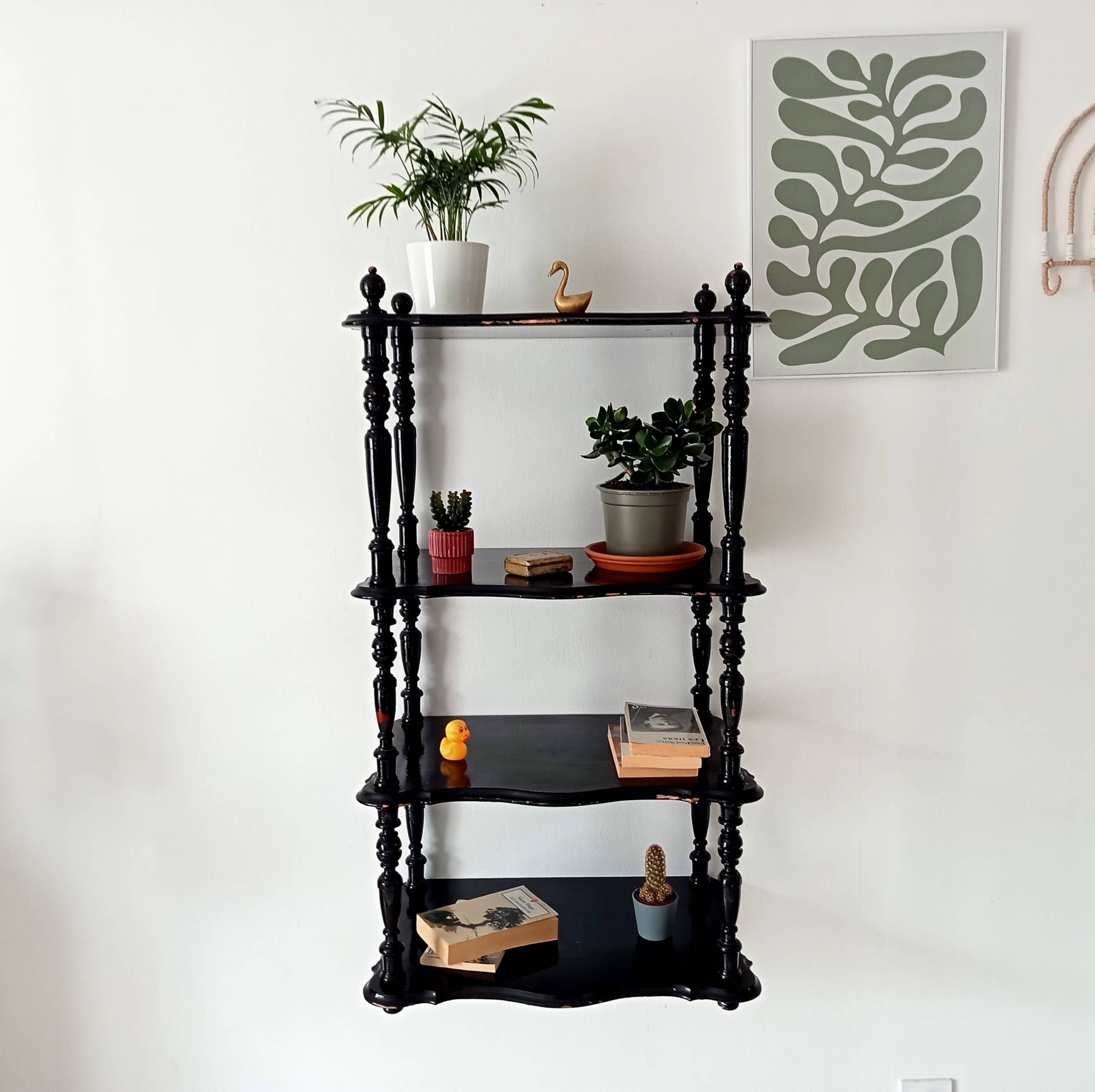 Antique Napoleon III wall shelf