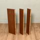 Vintage Scandinavian design teak wall shelves
