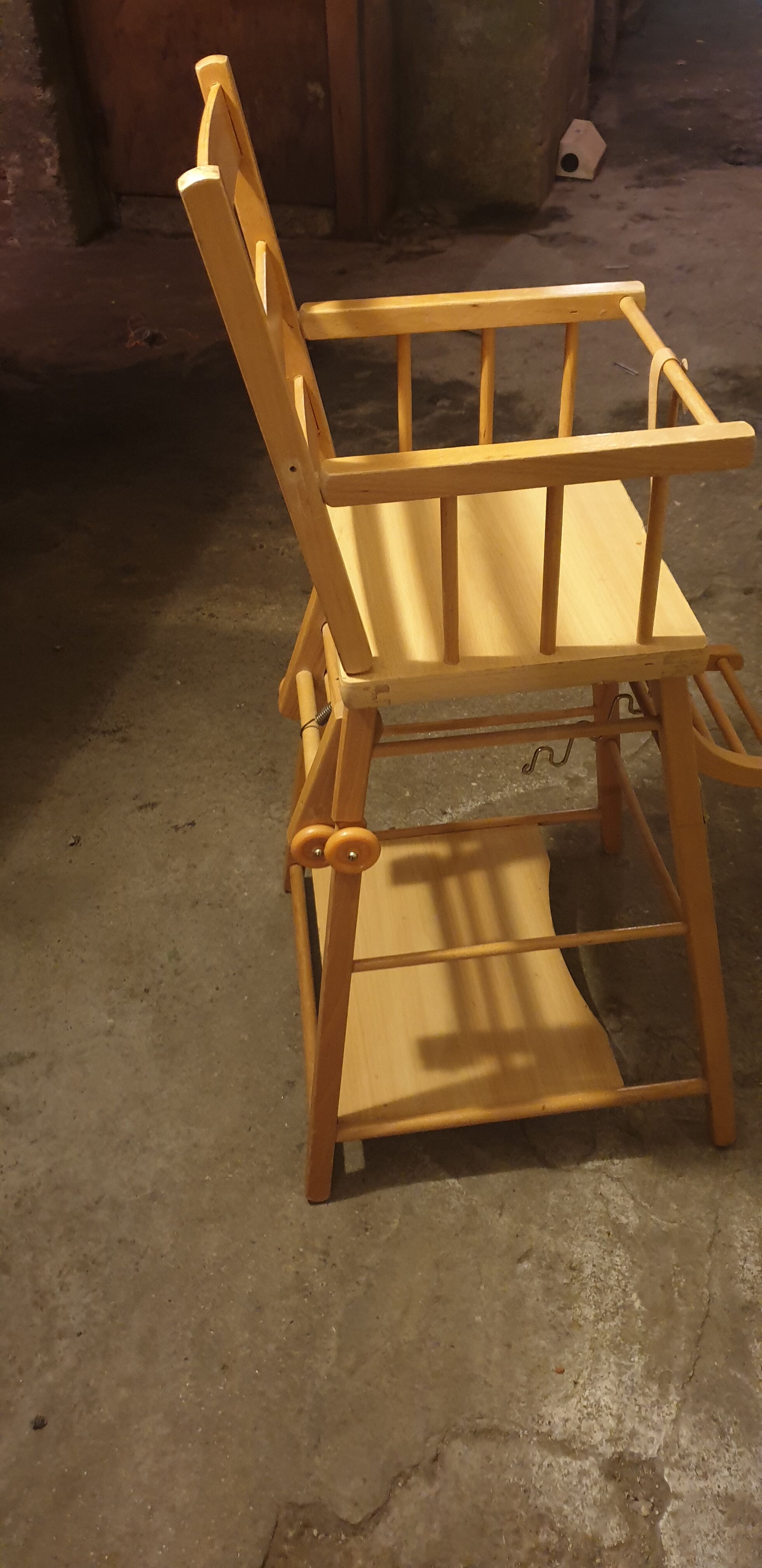 High chair for children 1960