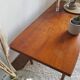 Scandinavian coffee table circa 1960 - by F. Ohlsson in teak (model Sesam, brand Tingstrom)