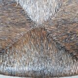 Old chair in mulching