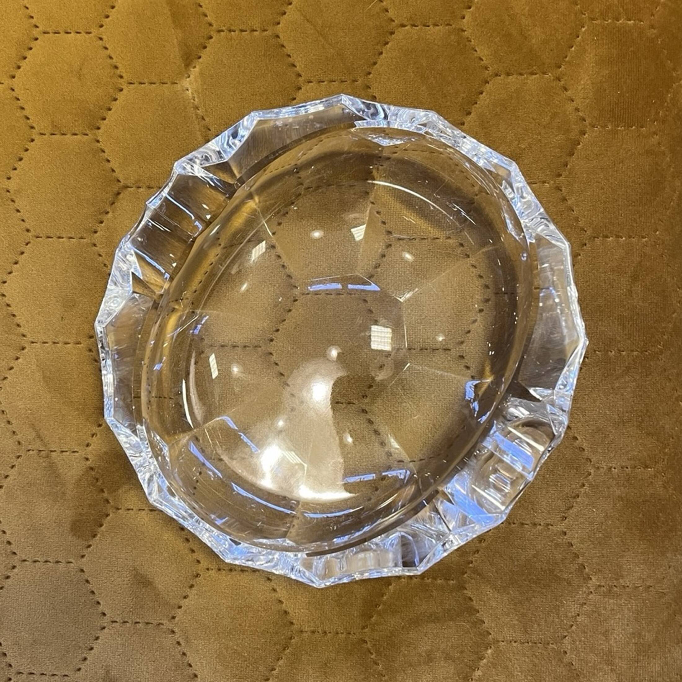 Jablonecke Sklarny crystal ashtray in Desna, Czechoslovakia, 1970s.