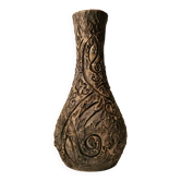 Ciboure Basque sandstone vase arroka (in Basque, the rock) from the 60s