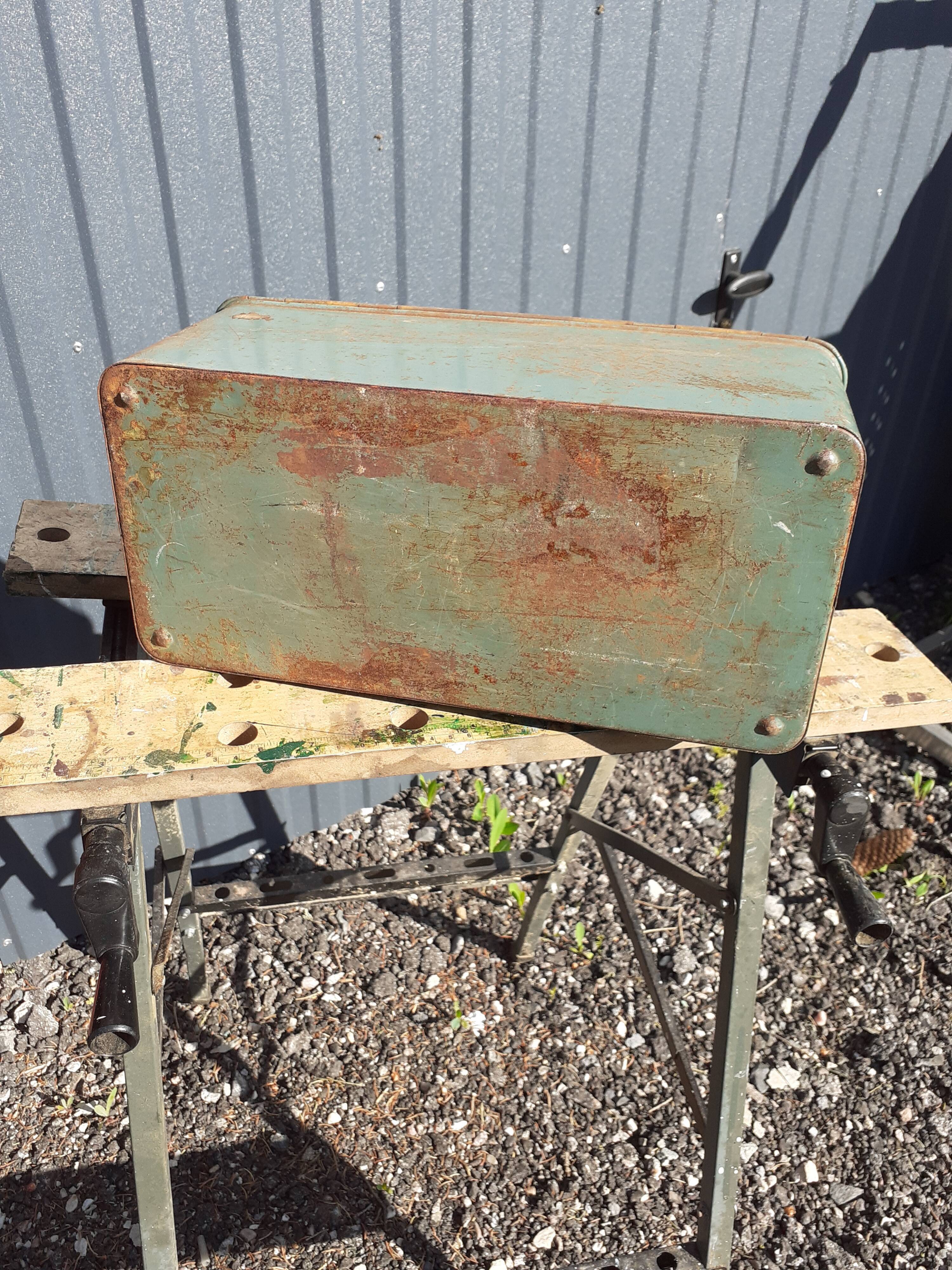 Former fishing crate