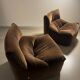 Ligne Roset armchairs model Aralia by Michel Ducaroy