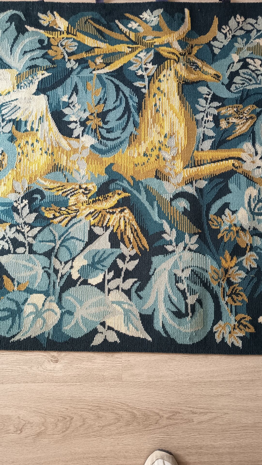 Aubusson wall tapestry signed by Hervé Leroy