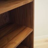 Walnut bookcase, Scandinavian design
