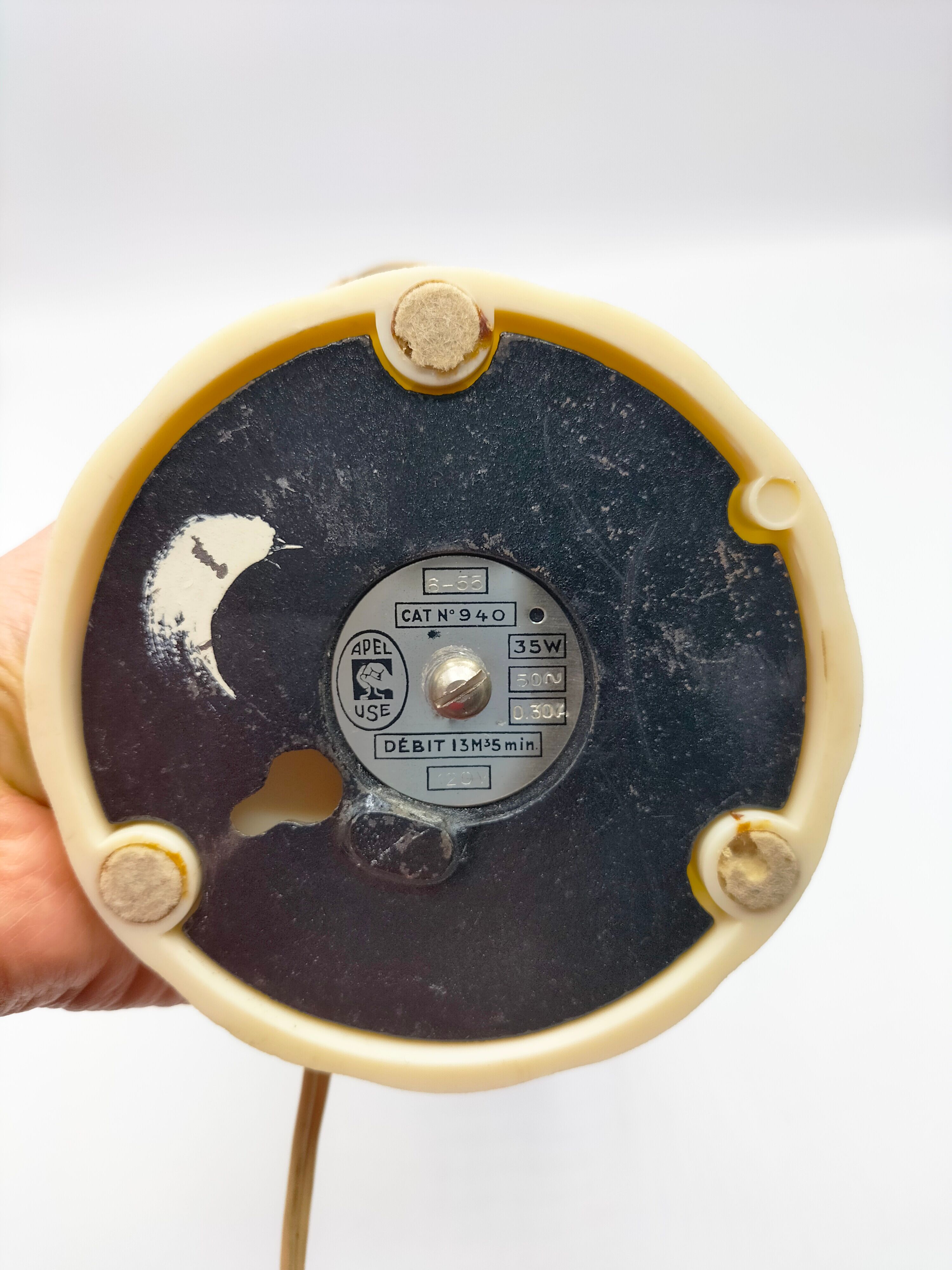 Calor fan model from 1955