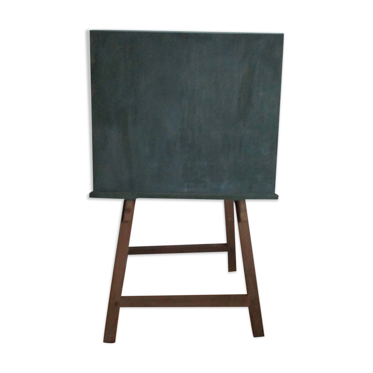 Old wooden school board, folding.