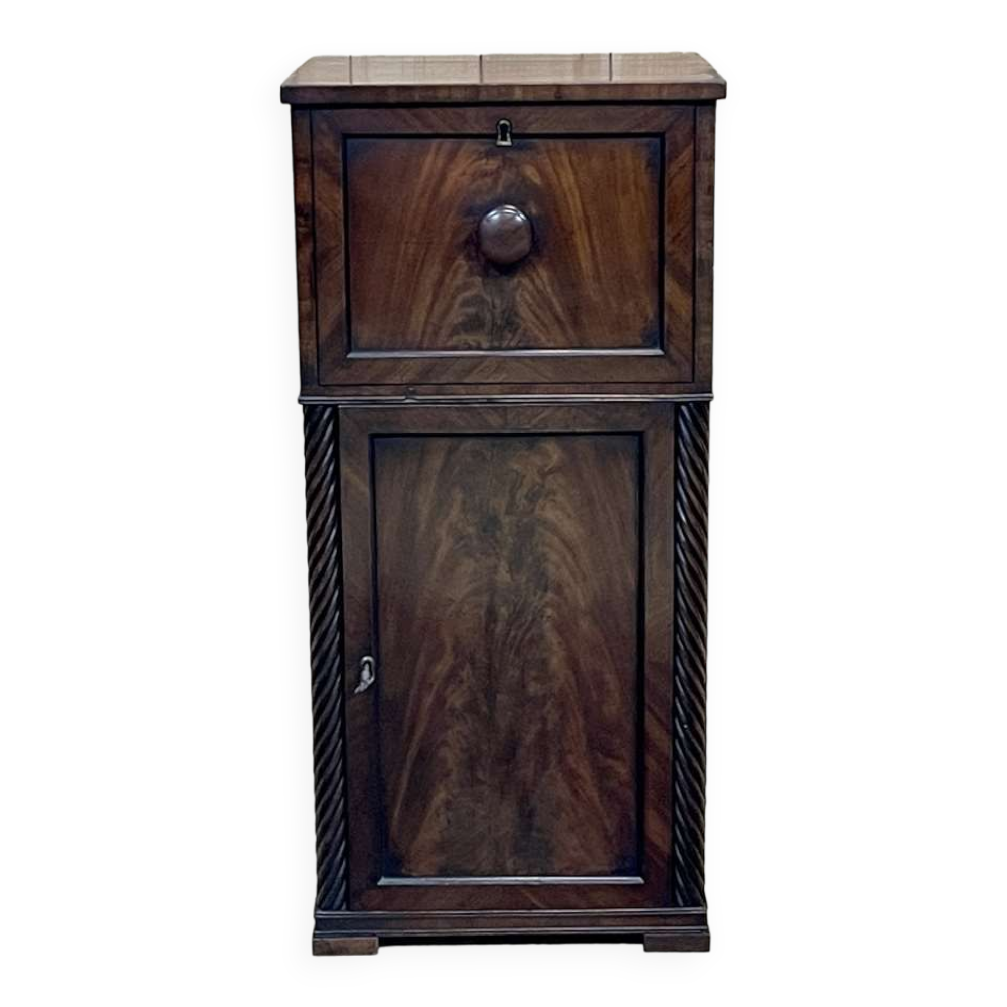 Confiturier Victorien en acajou XIXème