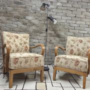 Pair of vintage Scandinavian armchairs from the 60s-70s.