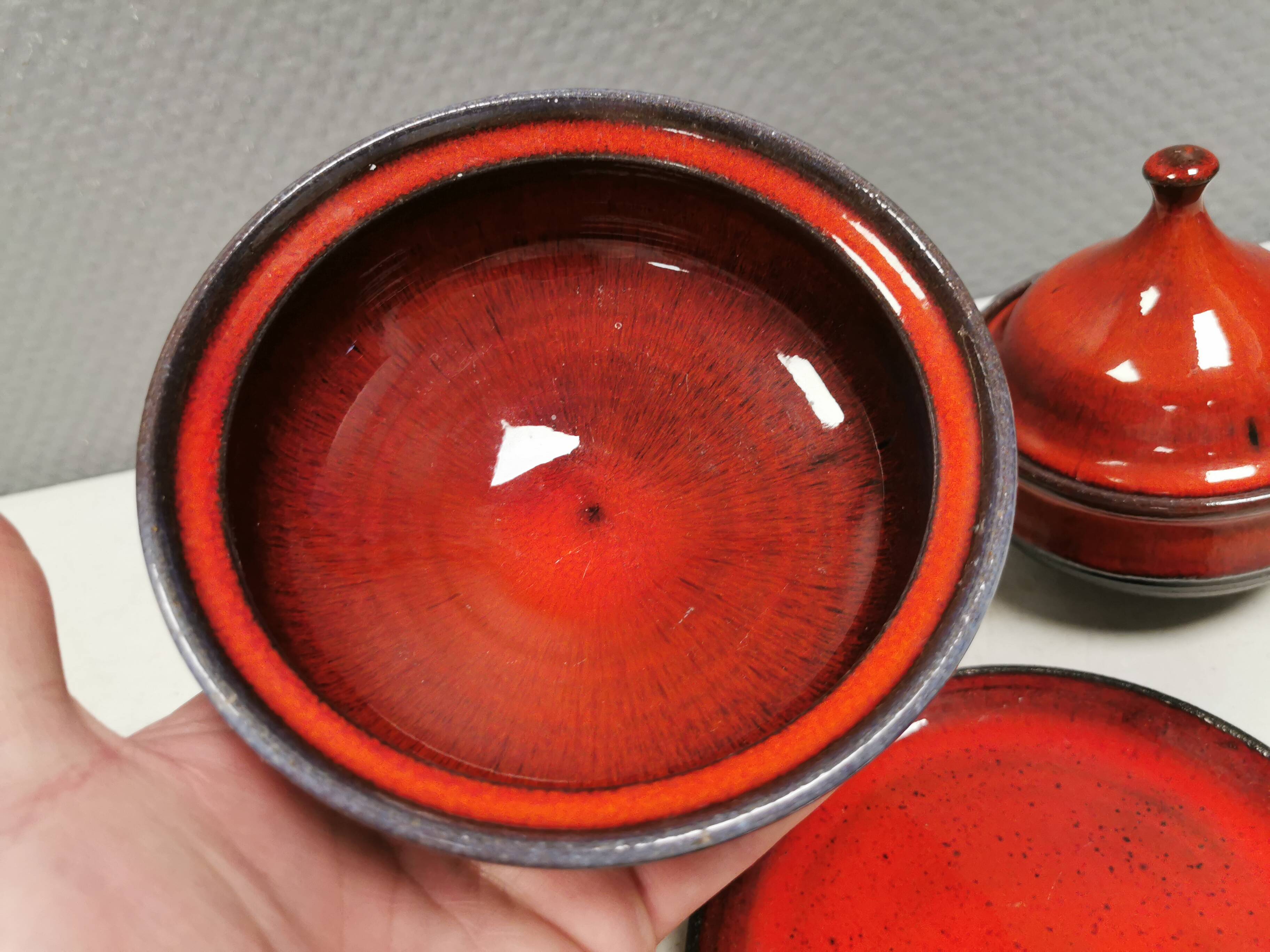 A lovely ceramic LOT from Danish Ditlev ceramics from the 1980s.