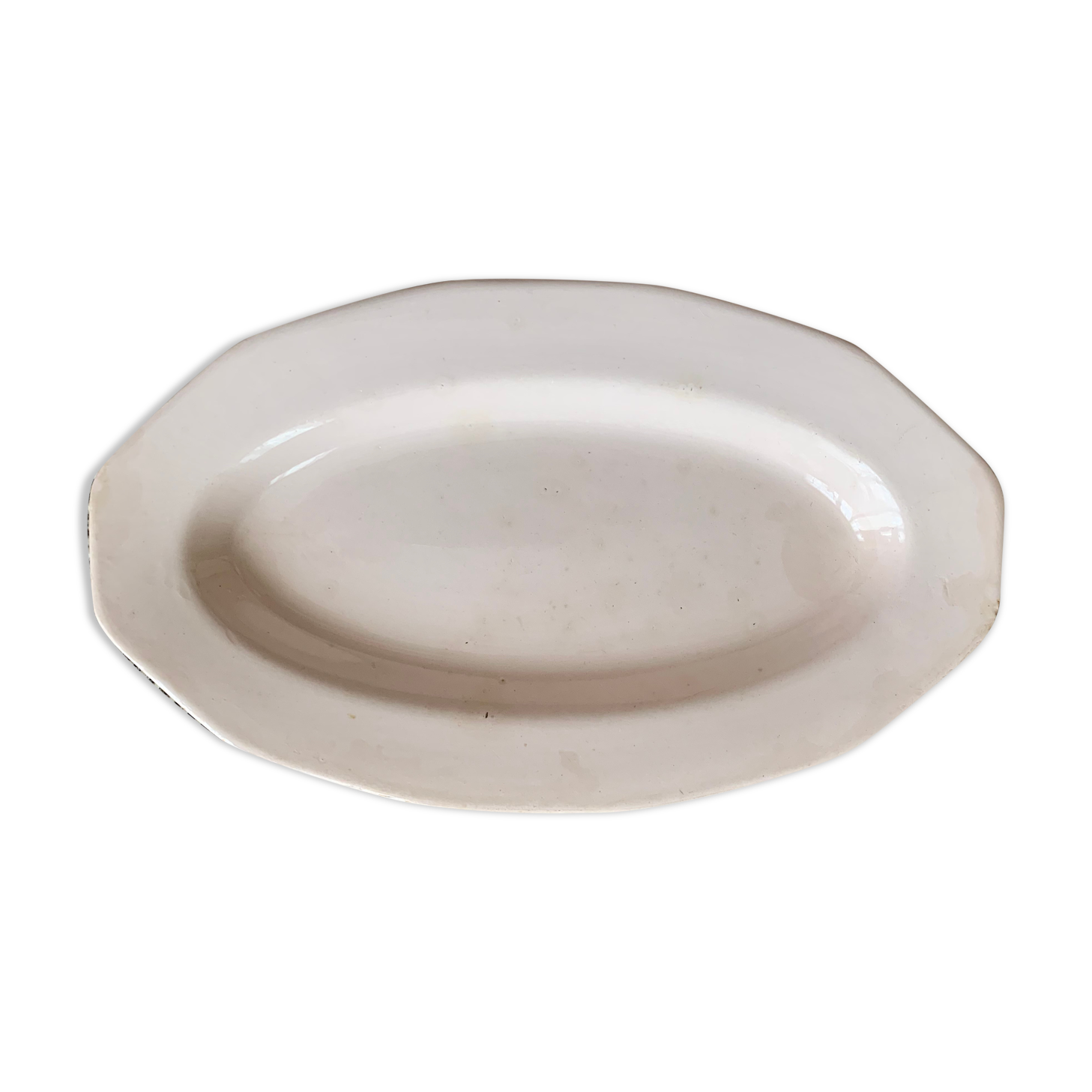 Service dish st Amand Art Deco pale pink
