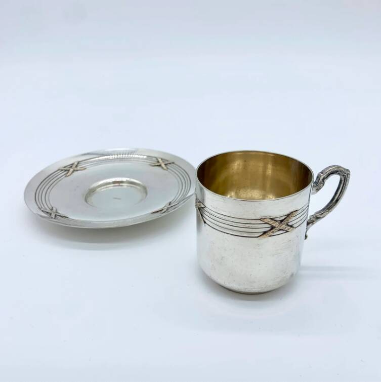 “Orbrille” coffee cup set, 1950s
