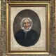 Tableau HST "Portrait of Grandmother" signed + frame 19th century