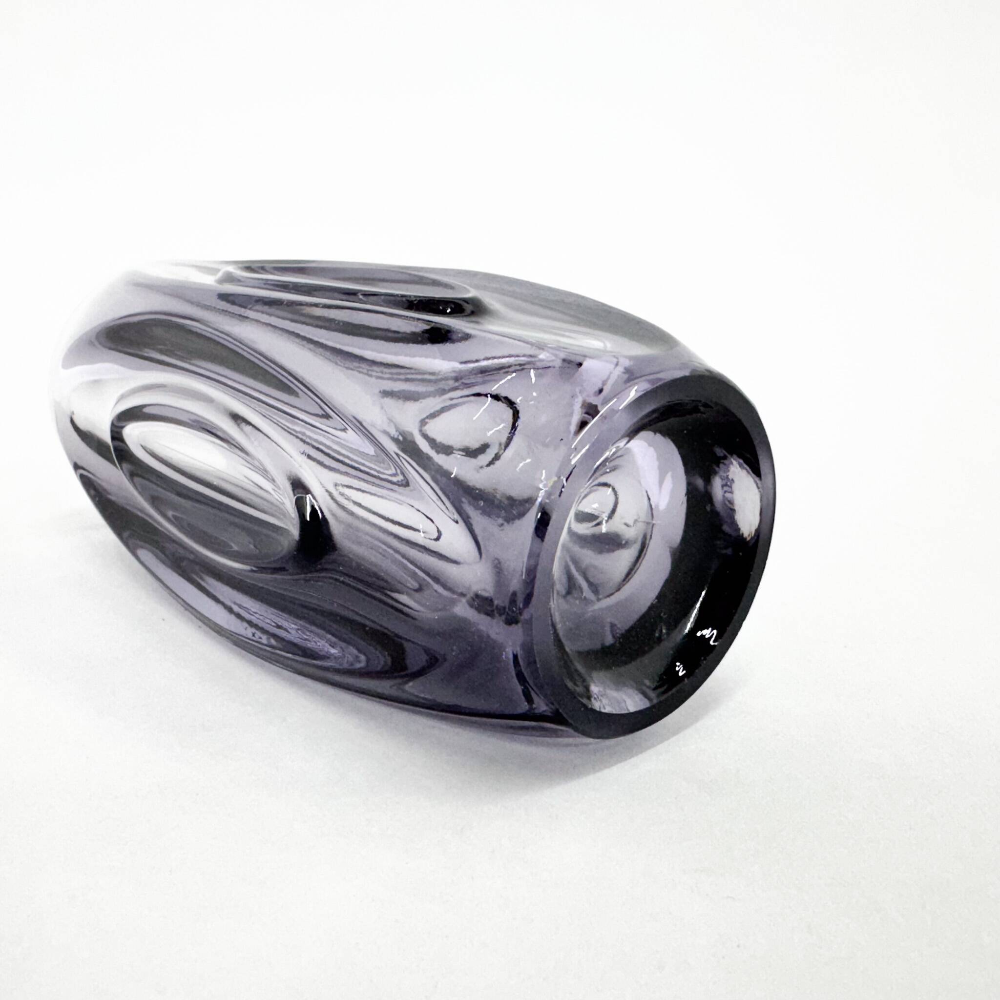 Glass Vase by Rudolf Schrotter for Sklo Union, 1950's