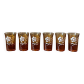 Lot de six verres à liqueur anciens