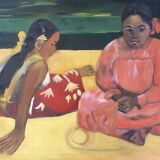 Hexoa painting after Gauguin