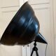 Photographic Giant floor lamp 168cm in black metal - Habitat