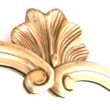 Golden baroque mirror