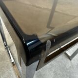 Side table attributed to Marc Berthier, 1970s.