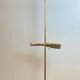 Lampadaire en laiton et opaline, Milan, Espagne, années 1980