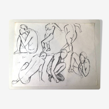 Drawing Composition nude