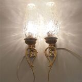 Pair of wall sconces