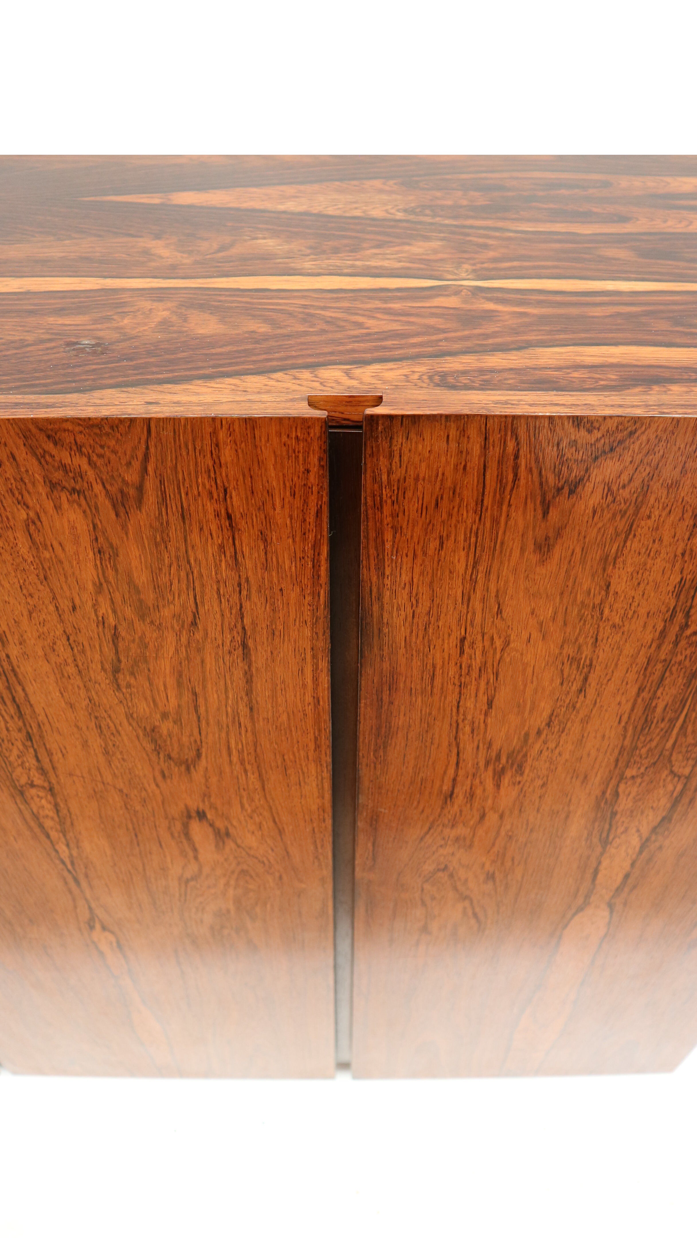 Large vintage rosewood sideboard made in the 60s