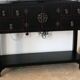 Console table chinoise en bois