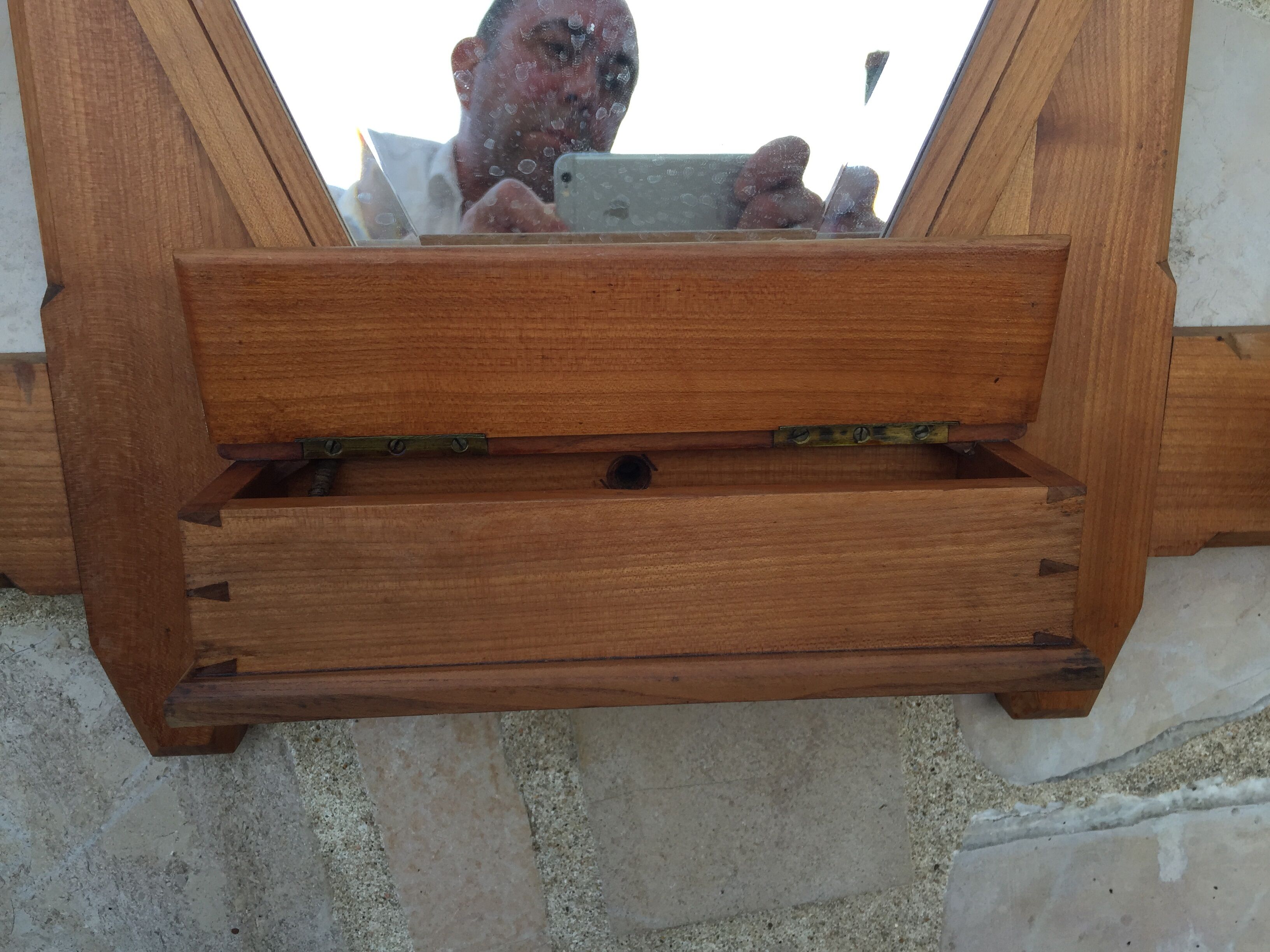 Large Scandinavian wall coat door