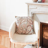Coussin fantaisie bleu