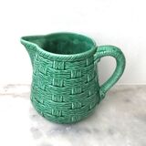 Pitcher barbotine Digoin Sarreguemines