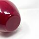 Vase rouge grenat en opaline Empoli
