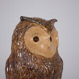 Owl sandstone lamp 1970
