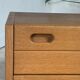 Commode vintage en chêne massif