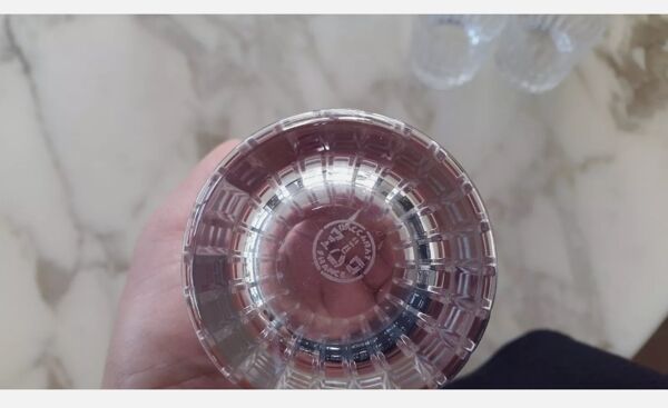 Verres cristal de Baccarat