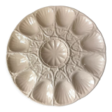 Plat à huîtres Digoin Sarreguemines