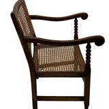 Art Deco chair minimalist oak wicker minimalist design