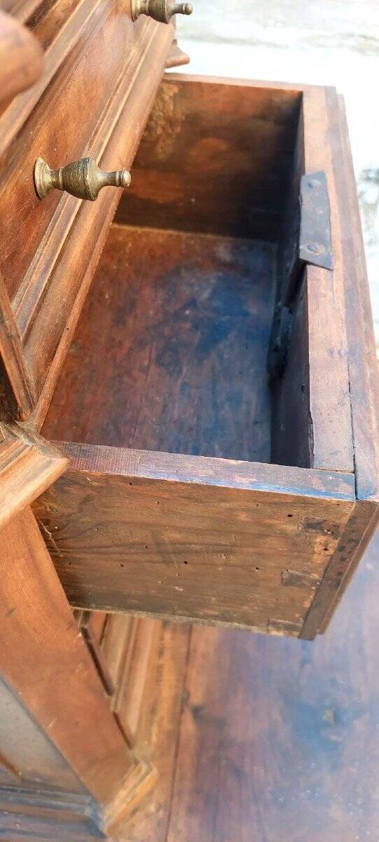 Antique kneeler with 4 drawers, Italy, early 18th century