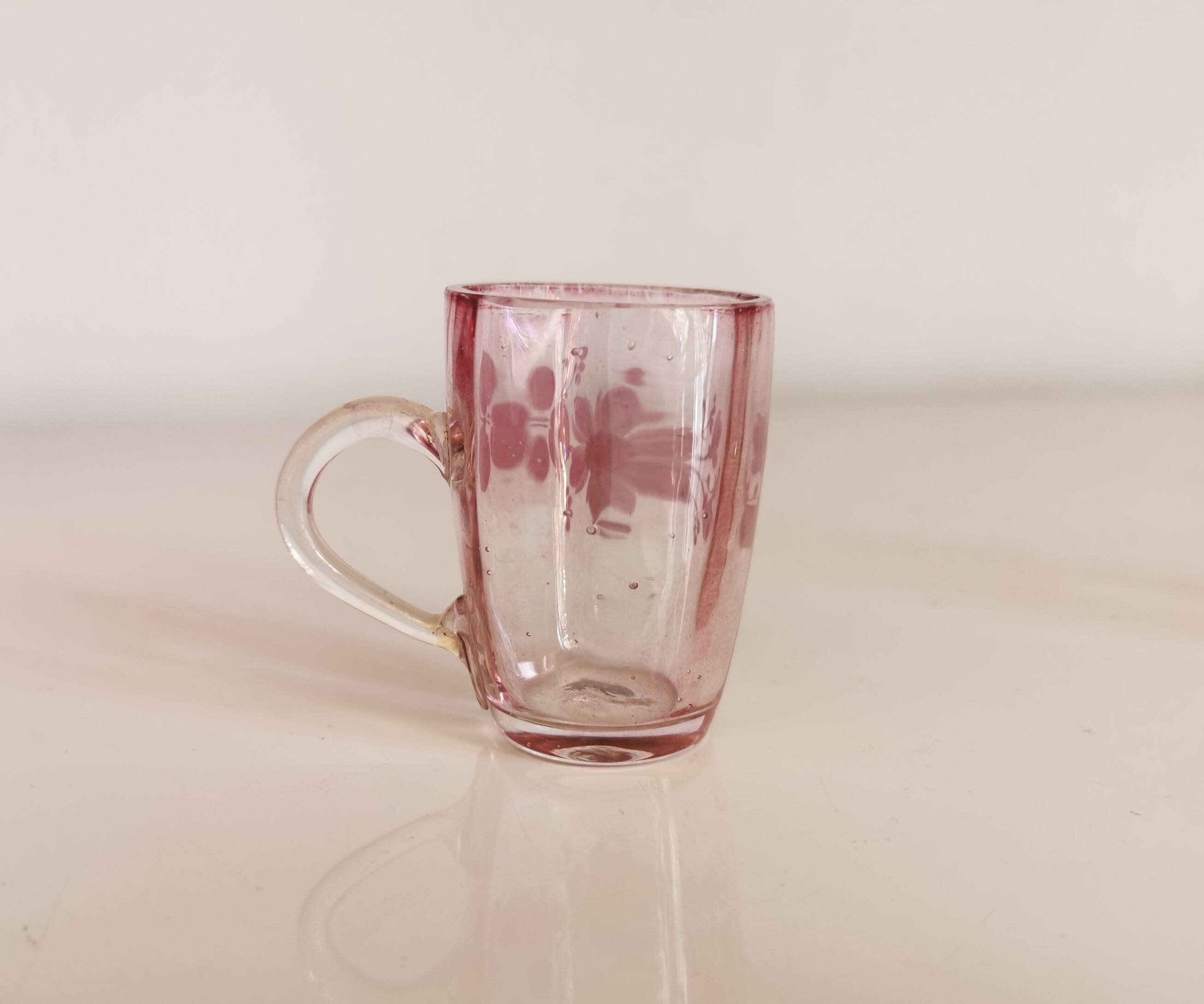 Licorera / jarra francesa y vasos – art noveau