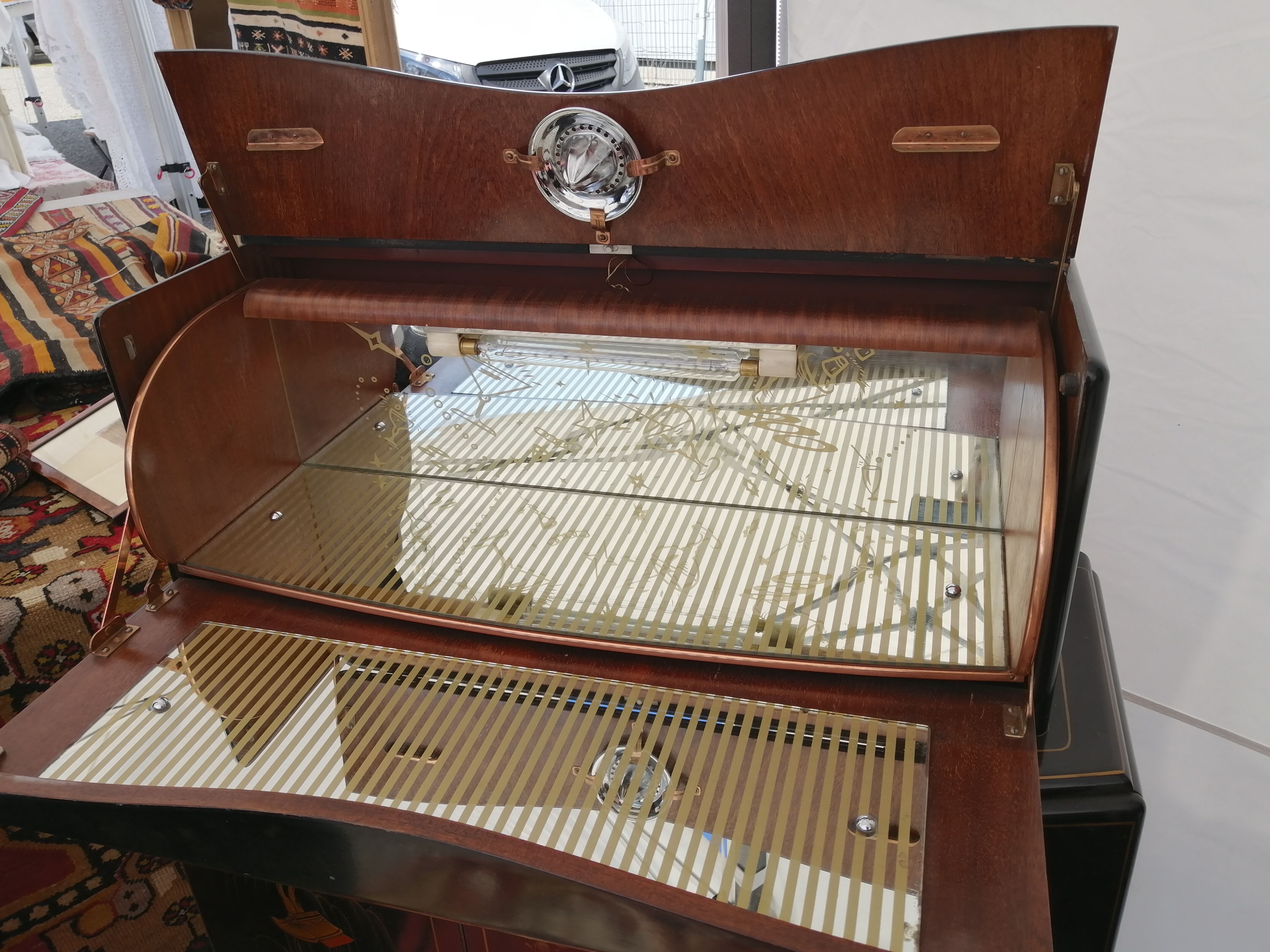Bar d'appartement art deco