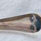 Warriss Sheffield eng 19th century large -32.5 cm- serving spoon