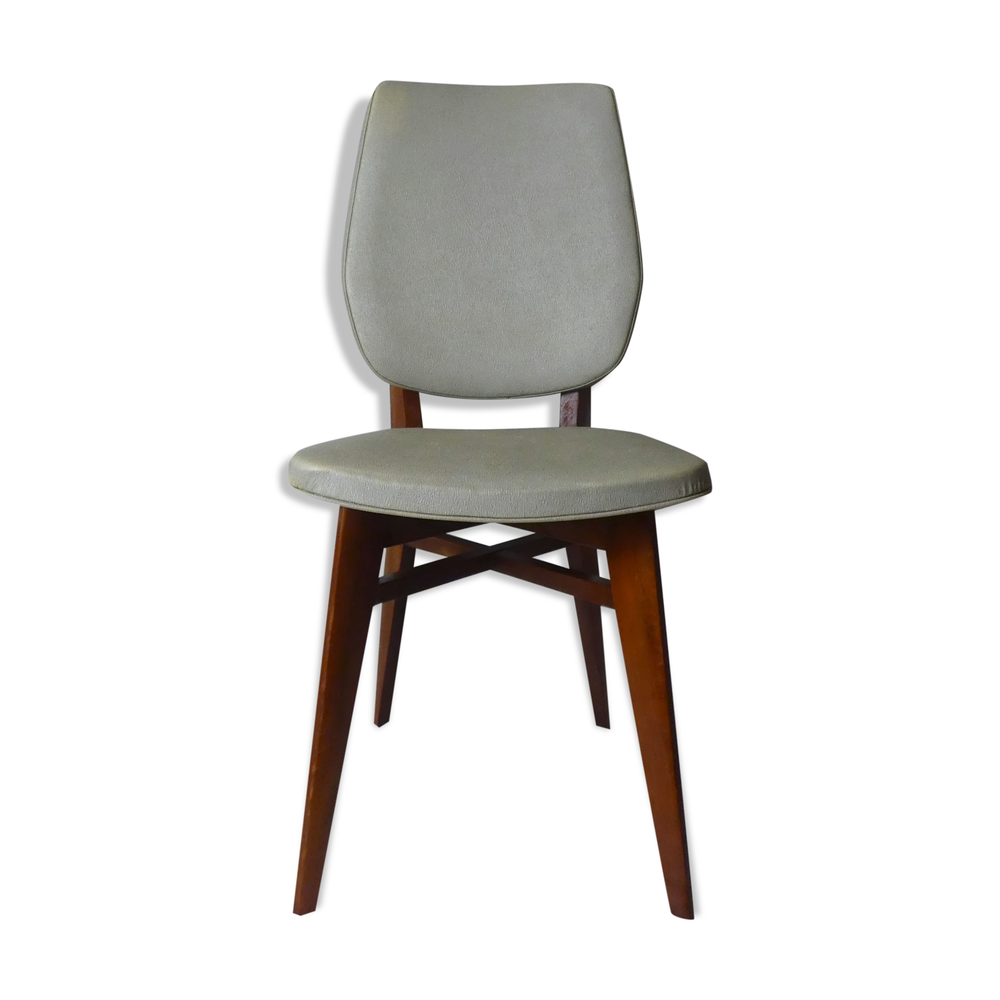 Vintage office chair with compass legs