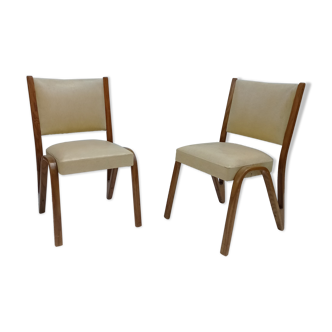 Paire de chaises des années 1960