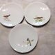 5 bird decoration dessert plates