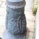 pair of cast iron torchères from the 19th century, foundry L. Gasne in Tusey