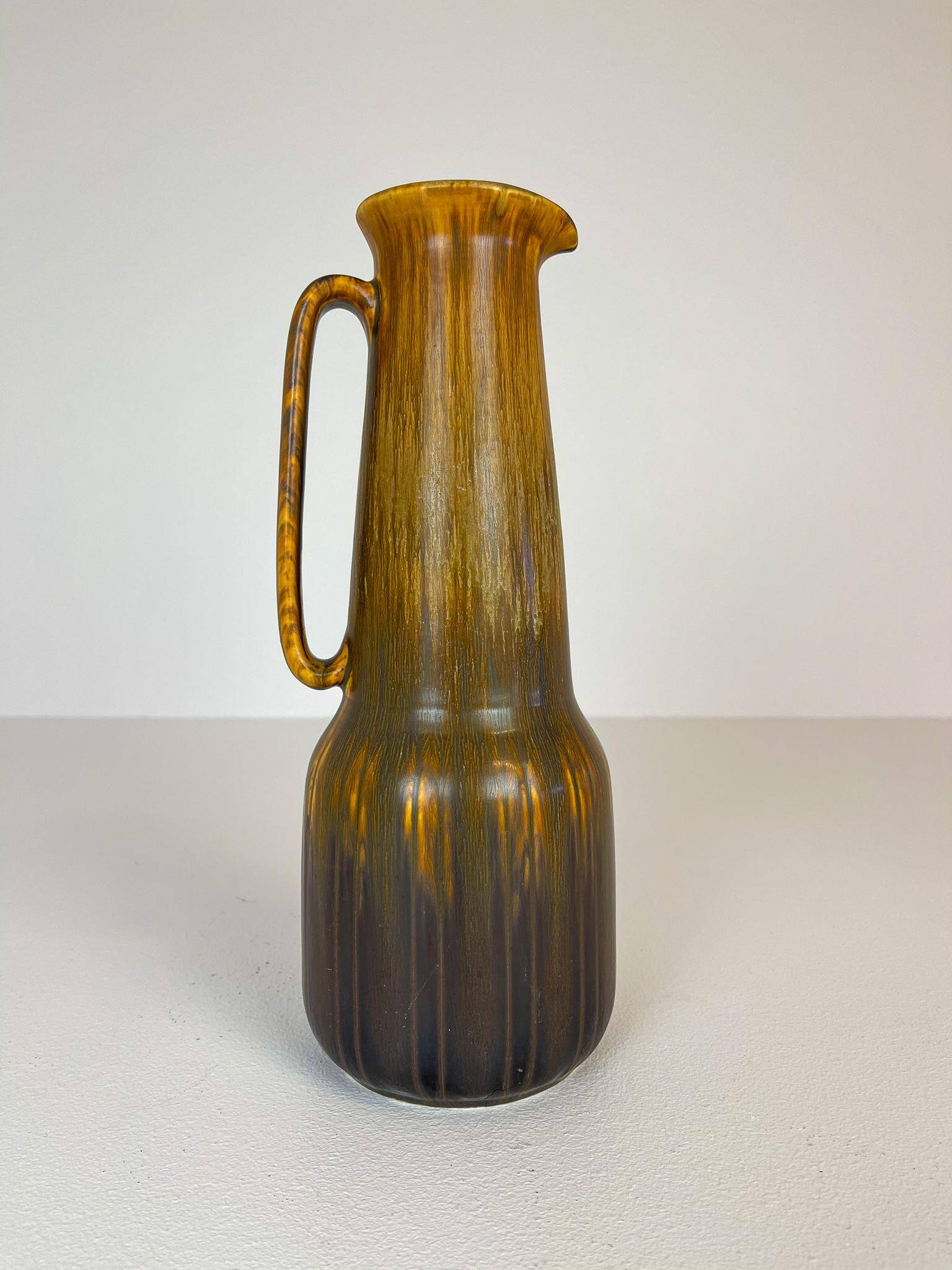 Large Mid-Century Modern Ceramic Vase by Gunnar Nylund, Rörstrand, Sweden