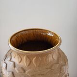 Vase vintage XXL, céramique, Bay, numéroté 76/50, Allemagne de l'Ouest