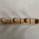 Vintage wooden wall coat rack